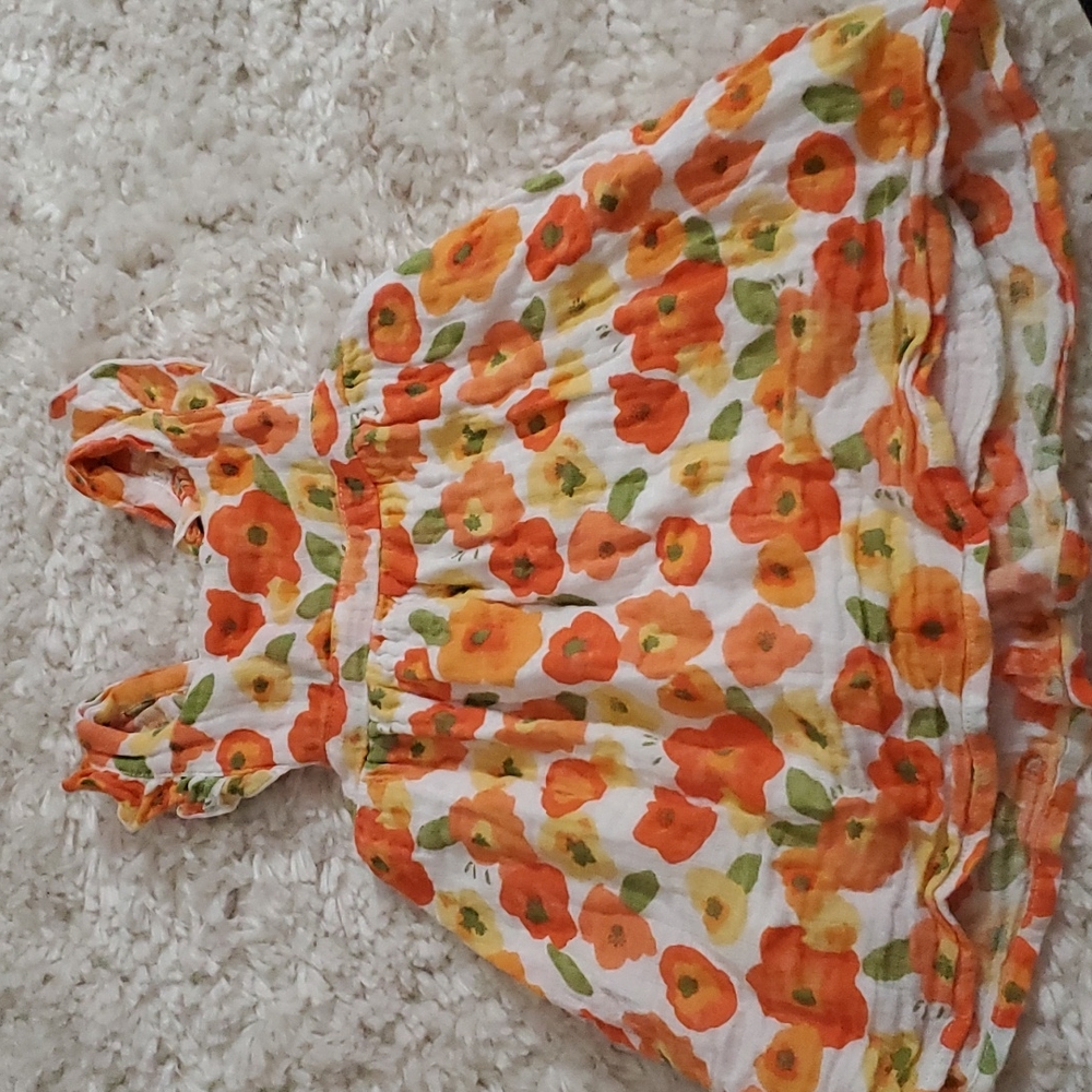 Floral dress 100% cotton